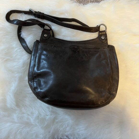 frye crossbody bag leather tote handbag Melissa - Picture 5 of 8